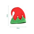 thumbnail image 3 of Kmbangi Christmas Unisex Clown Cap Stripe Pattern Elf Hat Costume Props, 3 of 3