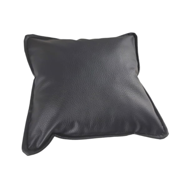 Reposabrazos para uñas para codos, suministros para uñas, suave, profesional, fácil de limpiar, mesa de escritorio negro
