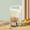 White, variant on Overnight Oatmeal Breakfast Cup with Spoon Portable Cold Sealed Salad Cup for Yogurt Cereal and Snacks Plastic with Detachable Ice Pack for Meal Prep Home Office and on The Go Use 1 Count