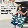thumbnail image 6 of Fit + Fresh All The Things XL Tote Bag, Travel & Overnight Bag, Blue Floral, 6 of 8