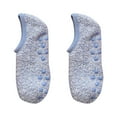 thumbnail image 3 of UJNDER Women's Non- Slipper Socks Soft Sole Indoor Cozy Socks for Yoga and Home Wear Blue, 3 of 3