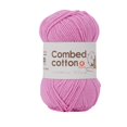 thumbnail image 2 of dgysar Milk Cotton Yarn [Handicraft] 5-Ply Crochet Knitting Thread Combed Cotton Soft Breathable for Amigurumi DIY Craft 1.76oz Pink 1.76oz, 2 of 7