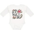 thumbnail image 3 of Inktastic Our First Mother's Day- Pink Flowers Boys or Girls Long Sleeve Baby Bodysuit, 3 of 5