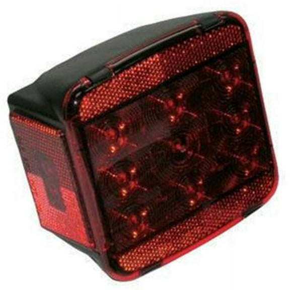 V840L Trailer Light - Red - Square