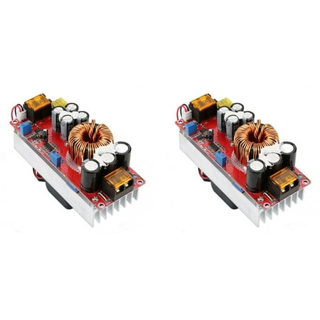 

2X 1800W DC Converter CV Boost Converter Adjustable Module Power Supply 40A 10V-60V to 12V-90V Regulator