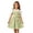 00-Green255, variant on Lullu Girls Traditional Oktoberfest Midi Bavarian Dirndl Dress Apron, Green, Sizes 3-12
