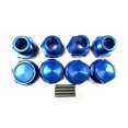 thumbnail image 1 of Wweixi Écrou de Roue 24mm pour 1/5 RC ARRMA D2-S-ARA310929 Améliore RC Voiture Bleu 1Set, 1 of 6
