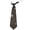 Khaki, variant on Trendy Women's Tie New Students Uniform Tie Unisex Simple Security Necktie