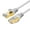 Flat White, variant on Tianle Cat 7 Ethernet Cable, Cat7 Gigabit Lan Network RJ45 High-Speed Patch Cord Flat 10Gbps 600Mhz/s SFTP Internet Cable for Xbox,PS4,PS3,Modem,Router,LAN,Switch (Flat White, 1M/3FT)
