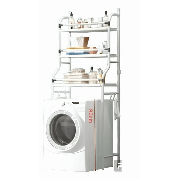 Mueble Organizador Lavadora Xtellar blancoEstantes Repisa