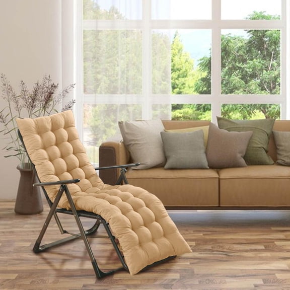 Outoloxit Chair Cushions, Thickened Recliner Cushion Nap Chair Cushion Folding Chair Cushion Cushion, 20x64in