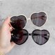 thumbnail image 4 of Children Cat's Ear Sunglasses Cute Cartoon Heart-shaped Girls Gradient Sunscreen Glasses Round Outdoors Travel Party Kids Shades, 4 of 5