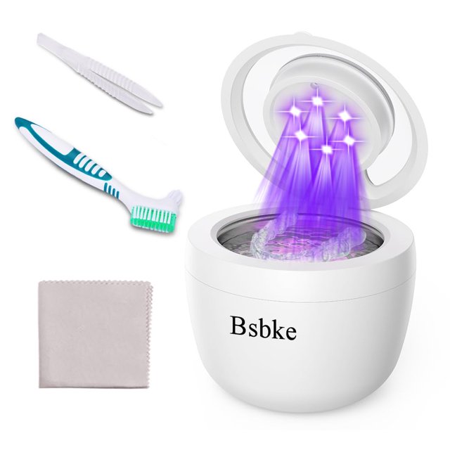 Limpiador ultrasónico Bsbke 45 kHz Dental 200 ml blanco