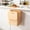 C, variant on Foldable Wall Mounted Kitchen Trash Can, 12"×9.17", Wave Textured Hanging Garbage Bin with Flip Lidfor Cabinet Door Countertop Peel Waste Storage