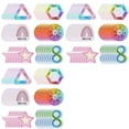 thumbnail image 1 of 180 Tiras Calmantes, Pegatinas Sensoriales de Ansiedad, Tiras para el Aliento, Artículos para Aliviar la Ansiedad y Pegatinas para Aliviar el Estrés y Calmar el Estado de Ánimo, 1 of 5