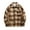 #3_Brown, variant on Reduced,Mens Wool Blend Shirts Casual Warm Plaid Jacket Loose Long Sleeve Button Down Jackets Shacket Shirt Coat(Khaki,M)