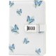 thumbnail image 1 of Creative Pu Leather Password Lock Notebook(bird. Flower. Butterfly. Trees). A5, 1 of 4