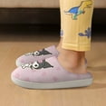 thumbnail image 6 of Kids Slippers Kuromi And My Melody House Slippers Warm Soft Plush Slipper Anti-Slip Winter Fluffy House Shoes for Boys Girls, 6 of 7