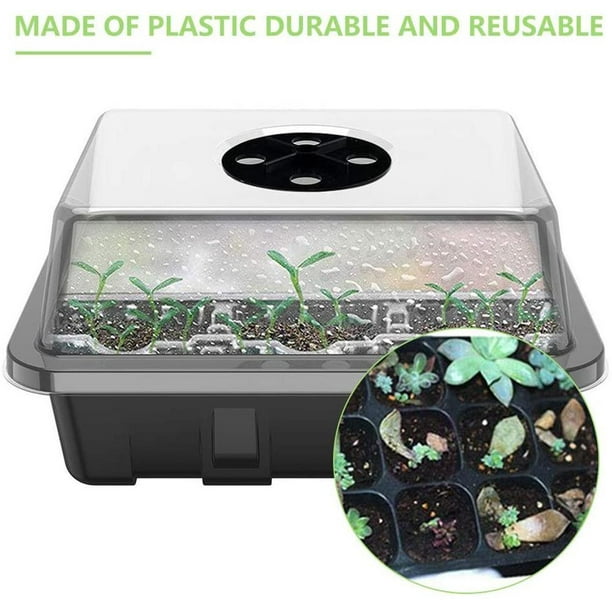 Greenhouse Propagation Box 12 Cells Greenhouse Propagation Tray Indoor