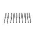 thumbnail image 4 of 40 Pcs Two Flutes Straight End Mills Straight Slot Bit Wood Cutter Two Double Flute Bits 3.175X2X17mm for CNC Router,40pcs * CNC Router Bits,Silver, 4 of 10