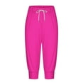 thumbnail image 6 of XINXIAOO Women Pants Casual Womens Pants Hot Pink Baggy Pants Lounge Pants for Women High Waisted Wide Leg Pants for Women Womens Summer Outfits, 6 of 6