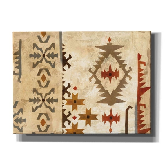 Epic Graffiti 'Southwest Design V' by Silvia Vassileva, Canvas Wall Art, 54"x40"
