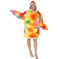 thumbnail image 2 of TheFound Women Wearable Blanket Long Sleeve Hooded Sweatshirt with Pocket, 2 of 9