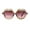 Slate, variant on Love Lip Shape Kiss Womens Sunglasses Pink