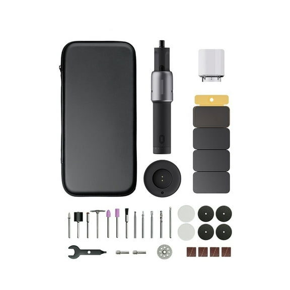 35in1 Rotary Tool Kit Cordless Grinding Polishing Portable Mini Drill Electric Carving Pen Grinder 5-Speed DIY Woodworking