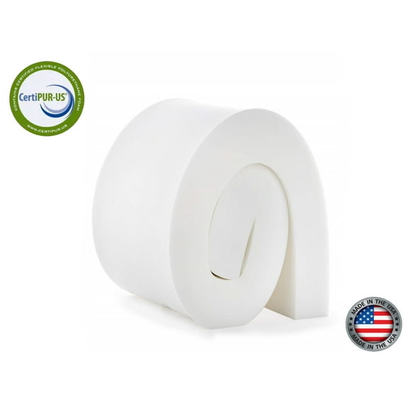 Upholstery Foam Cushion 5"x 30” x 80" 36 ILD (Semi Firm) Couch Cushion Replacement Foam, Foam Padding (White) by Ritchie Foam & Mattress