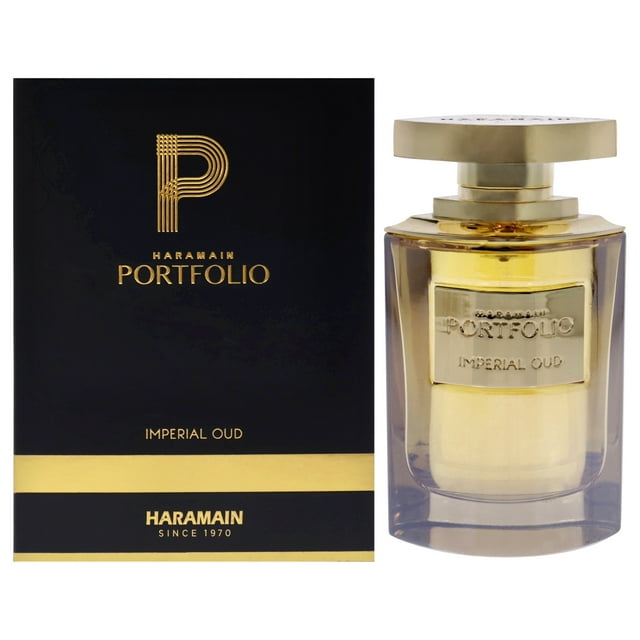 Portfolio Imperial Oud de Al Haramain para Hombre - EDP en aerosol de 2.5 oz