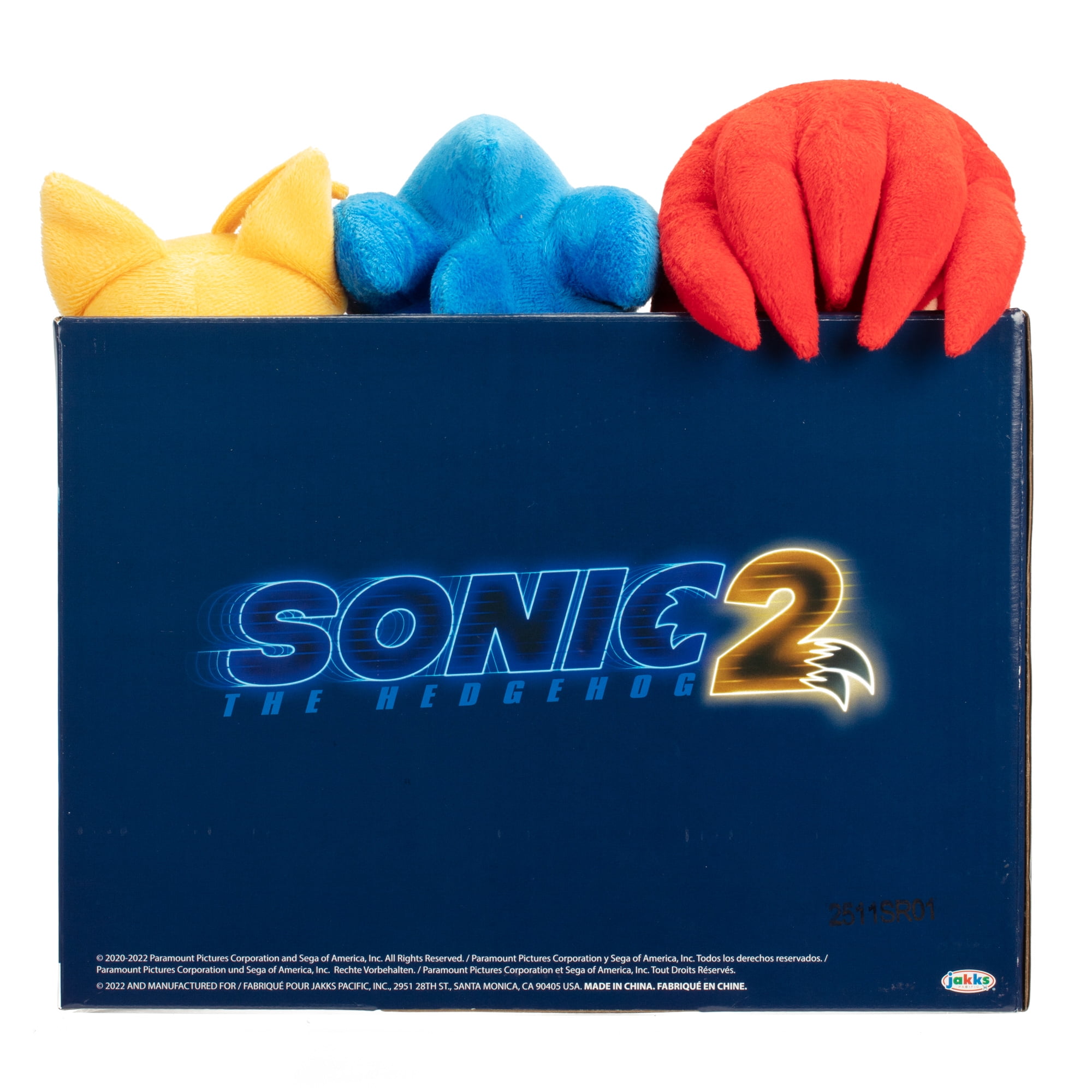 Boneco Sonic 2 Filme Original Plush 33 Cm Importado Eua