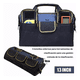 thumbnail image 2 of Maleta De Herramientas  Bloosom Gran Capacidad Mochila Organizador Negro/Azul, 2 of 5