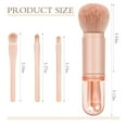 thumbnail image 6 of Beauty Tools Makeup Brush 4-in-1 Retractable Brush Eye Brush Set Convenient Multi-color Option, 6 of 8