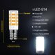 thumbnail image 1 of Minibombilla LED de maíz para sala de estar y dormitorio, 1-10P, 220V, E14, superbrillante, blanco cálido, 4W, adecuada para iluminación de cristal, 1 of 4