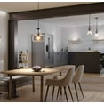 thumbnail image 6 of P500208-009-Progress Lighting-Lassiter - 12.5 Inch Height - Pendants Light - 1 Light - Cylinder Shade - Line Voltage-Brushed Nickel Finish, 6 of 7