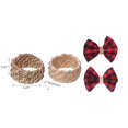 thumbnail image 2 of Brown Jute Napkin Ring - Set of 6, 2 of 4