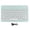 Green, variant on YAHHU Premium Bluetooth Keyboard Lock Screen Function Small Portable Stable Connection Long Battery Life Mini Wireless Keypad for PC Office Green 11.8 inches / 30 cm[cite: 1]