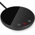 thumbnail image 2 of Tea cup Warmer - 2 Temp. Settings, Portable, Beverage Warmer for Office & Desk(black,11.5*11.5*2cm), 2 of 5