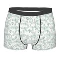 thumbnail image 4 of Goofa Leaf Print Printed Men's Boxer Briefs Underwear, Moisture-Wicking Underwear, Trunk,Soft and Breathable Cotton Underwear-Large, 4 of 9