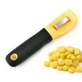 thumbnail image 3 of DECORNIJIA 1pc Stainless Steel Corn Shaver Peeler Kitchen Gadget Compact Design For For Home Cooking And Meal, 3 of 8