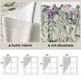 thumbnail image 5 of Eucalyptus Leaves Swag Curtains for Kitchen/Bedroom/Living Room, Sage Green Summer Botanical Weeping Scalloped Curtains 63 Inch Long, Window Swag Topper Curtains Valances 2 Panels Set 36"x63", 5 of 8