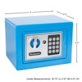 thumbnail image 2 of Stalwart 65-E17-B Electronic Deluxe Digital Steel Safe, Blue, 2 of 7