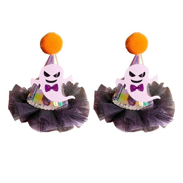 2 piezas de pinzas para el pelo de Halloween Perfecl Naranja