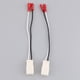 thumbnail image 2 of Adaptador de Cable de Instación de Cables de Arnés de Cableado Estéreo de 2 Piezas para Soledad Cable de conectores de enchufe de altavoz, 2 of 10