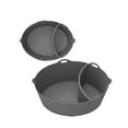 thumbnail image 3 of CSChome Kitchen Accessories Cooker Liner Silicone Slow Cooker Mat Food Grade Reusable Easy to Clean Lightweight Eco Friendly Heat Resistant 7QT Slow Cooker Compartment, 3 of 7