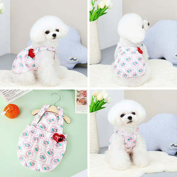 Mosey Cozy Dog Dress Comfortable   for Summer   Tear-Resistant