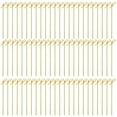 thumbnail image 1 of 100PCS Pinchos desechables de nudo de bambú Selecciones de nudo de bambú Selecciones de bambú Selecciones de cóctel con extremos retorcidos para cócteles Bocadillos de barbacoa Bocadillos de club, 1 of 7