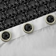 thumbnail image 4 of Feelyou Black Life Tree Black Out Curtains, Mandala Damask Curtains Pack of 2 (42x63 Each), 4 of 6