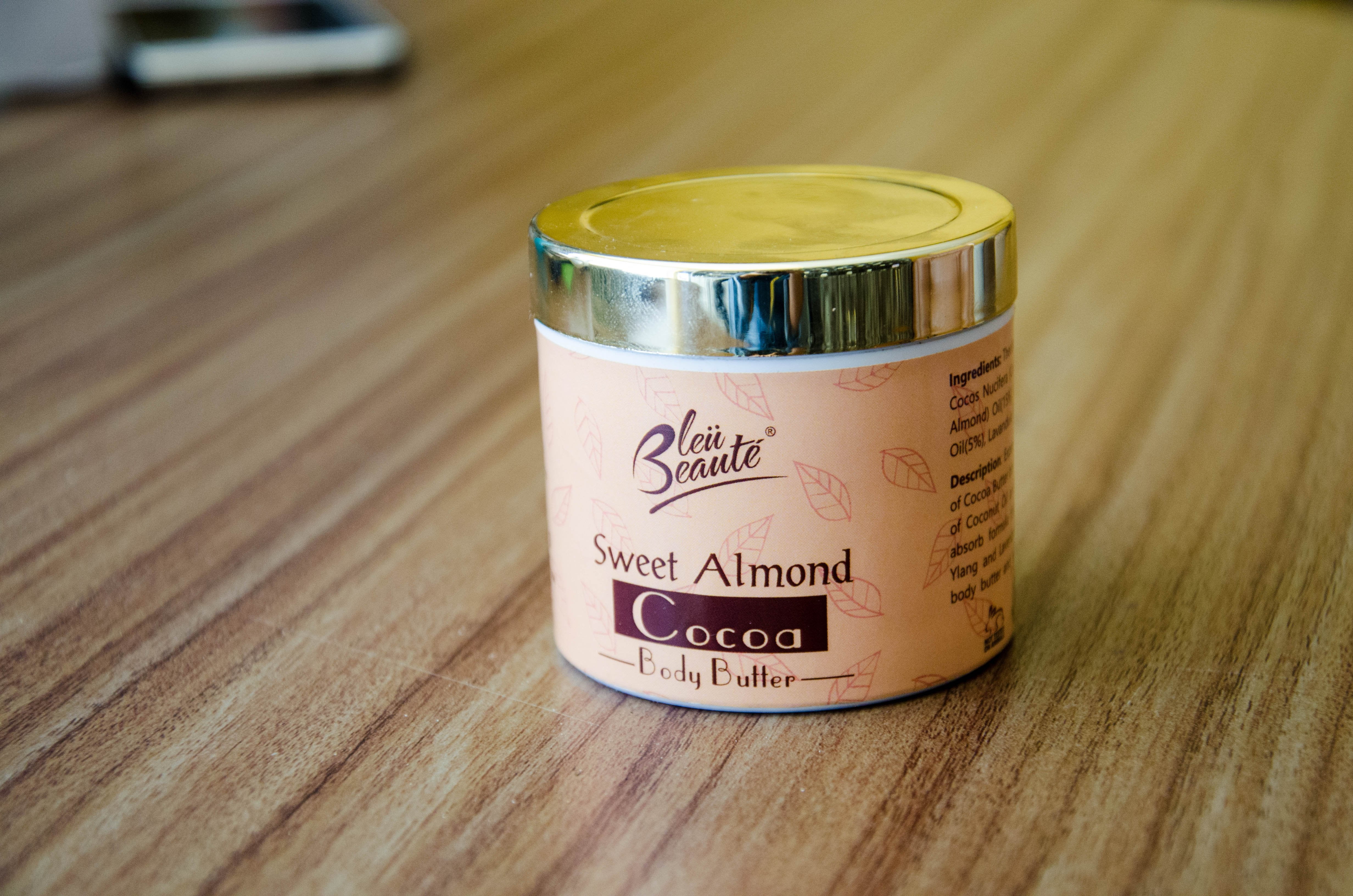 Photo 1 of Bleu Beaute Sweet Almond Cocoa Body Butter Moisturizing, Skin Nourishing ideal for Stretch Marks - Skin Care cream (*)